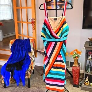 MOD X Colorful Stripe Dress 🌺 SIZE 1X